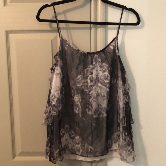 NY&C Flowy Patterned Tank Top - Picture 2 of 3